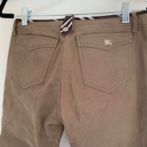 Burberry blue label boot cut khaki Jean pants - Picture 3 of 3